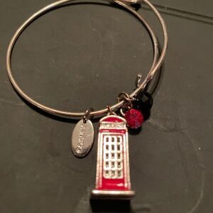 Disney Charm Bracelet. English phone booth??